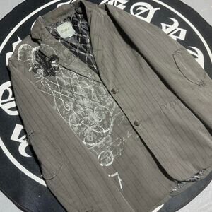 Grey Roar Jacket Y2K Blazer